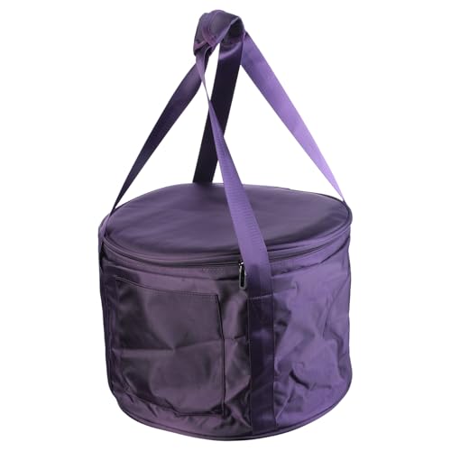 Sac de voyage pour bol chantant en cristal étui de transport matelassé