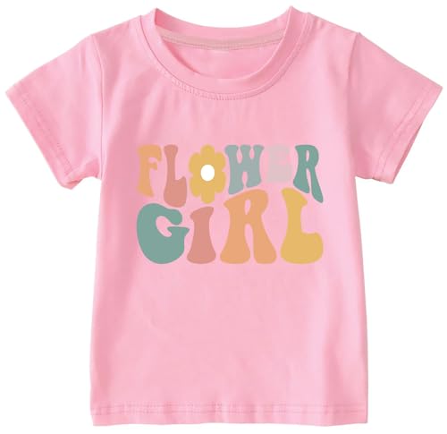 Image of Kids Short Sleeve Tees Toddler Crewneck T-Shirts Boys Girls Dino Raccoon Excavator Silly Goose Flower Girl Tops 2-7 Years