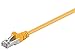 Produktbild No Name CAT 5e Netzwerkkabel SF/UTP, 2x RJ45 Stecker 2m gelb