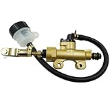 Fabriqué en alliage d'aluminium, ce maître-cylindre de frein arrière présente une stabilité thermique exceptionnelle, une résistance à la corrosion et une durabilité mécanique pour des performances de freinage hydraulique constantes.