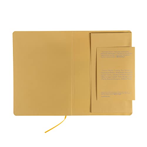 Cahier relié A5 ligné Fabriano Ecoqua Plus jaune pour vos notes quotidiennes - 8