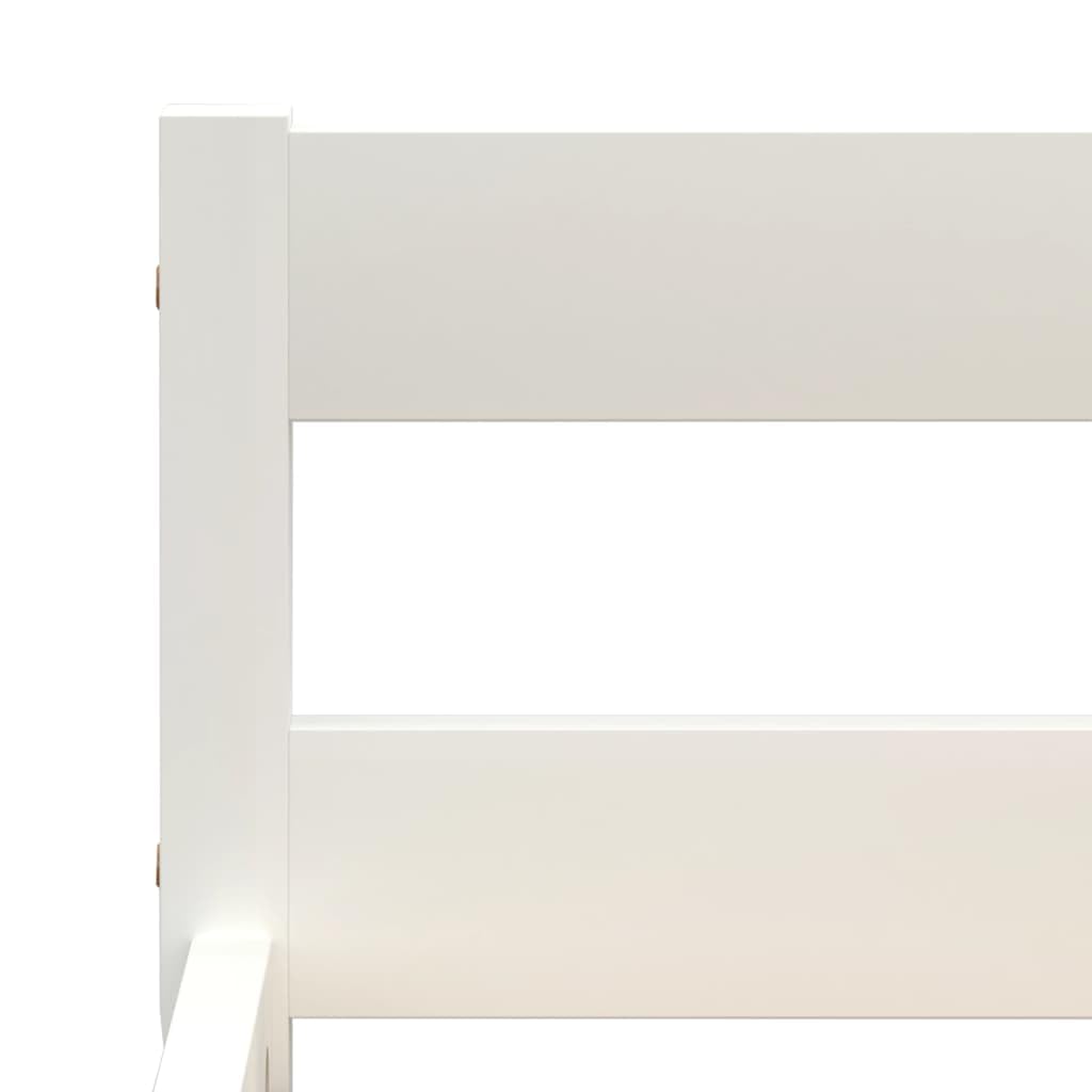 vidaXL Dormeuse Estraibile senza Materasso Bianca Legno Pino 90x200 cm