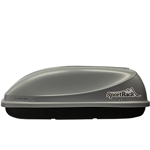 SportRack Bagageiro de Teto Fechado Conquest 370L Cinza