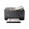 Canon PIXMA TS7450a multifunctionele printer (scanner, kopieerapparaat, fotoprinter, 3,7 cm OLED, 4.800 x 1.200 DPI, USB, WLAN, print-app, duplexdruk, 2 papiertoevoeren), zwart