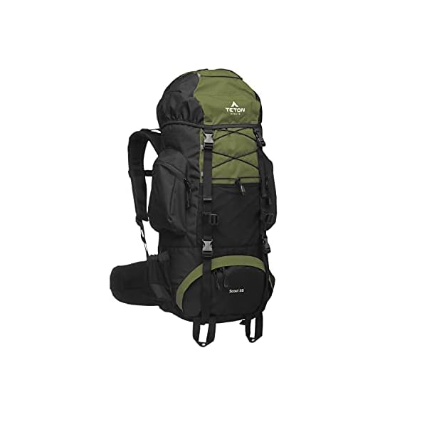 TETON-55L-Scout-Internal-Frame-Backpack-for-Hiking-Camping-Backpacking-Rain-Cover-Included TETON 55L Scout Internal Frame Backpack for Hiking, Camping, Backpacking, Rain Cover Included