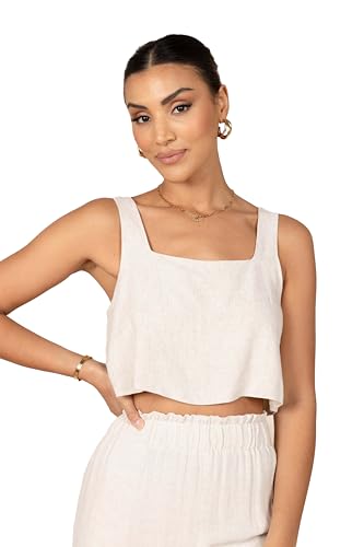 Image of Petal & Pup Women's Eleanor Cropped Top