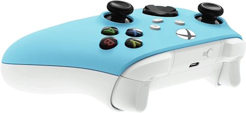 Image of Custom Controllerzz Wireless Controller for Microsoft Xbox Series X /S & Xbox One - Custom Soft Touch Feel - Custom Xbox Series X /S Controller (X /S Baby Blue)