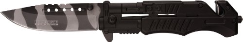 TAC Force Tf-739Uc Tactical Assisted Opening Folding Knife, 4.5-Inch Closed