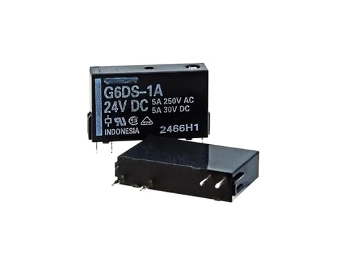 Relais G6DS-1A 24V 5A anti-panne pour maintenance système automatisation 4PIN lot de 5