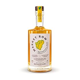 Market Row Botanical Rum 40% 50cl | Award-winning golden rum hand crafted in London by the Brixton Distillery Co – Market Row Rum