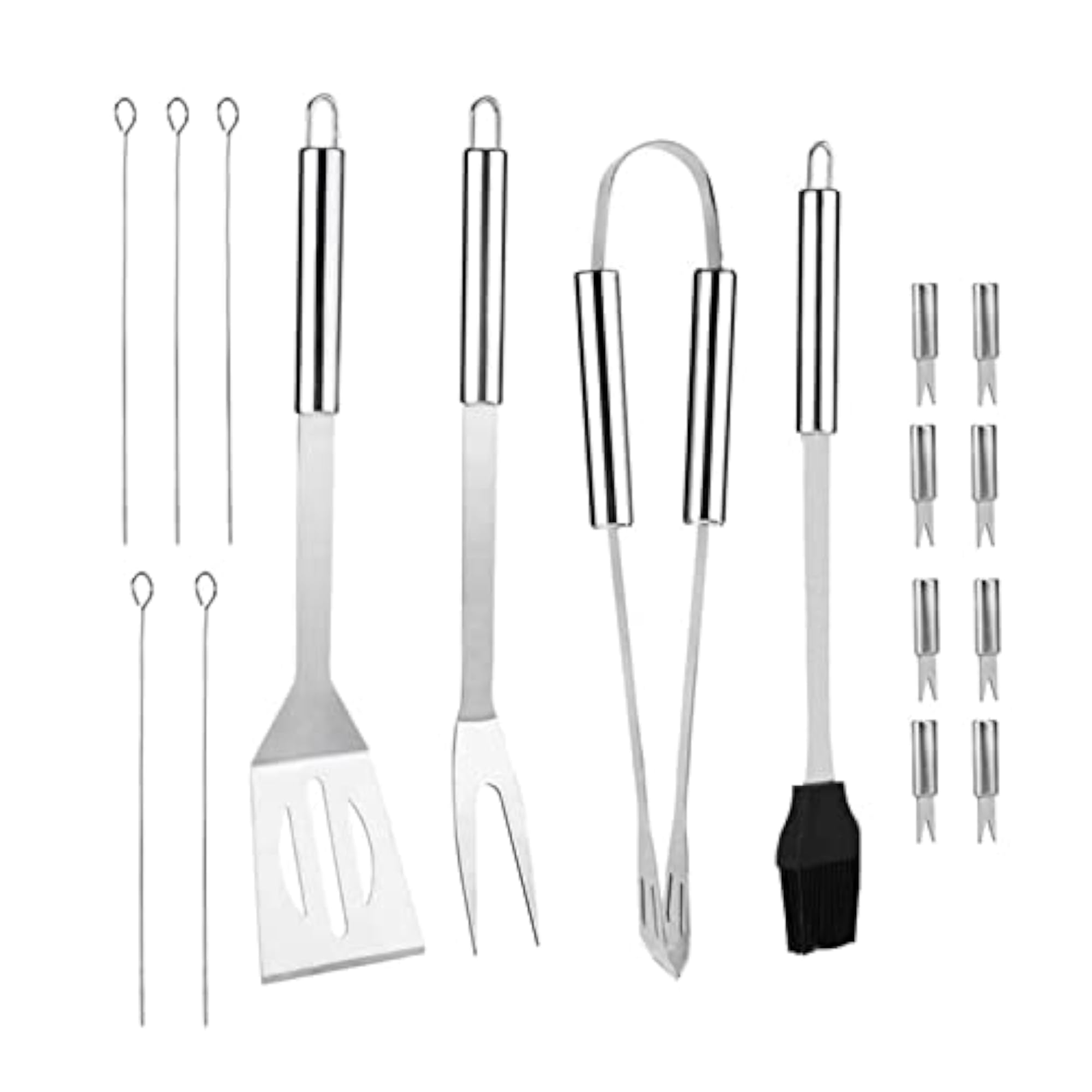 16PCS BBQ Grill Tool Set in Portable Bag