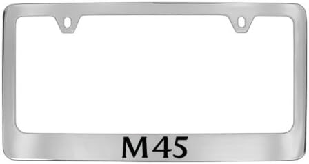 INFINITI M45 Chrome Plated Metal License Plate Frame Holder