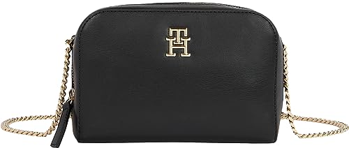 Tommy Hilfiger Damen Umhängetasche Feminine Crossover Klein, Schwarz...