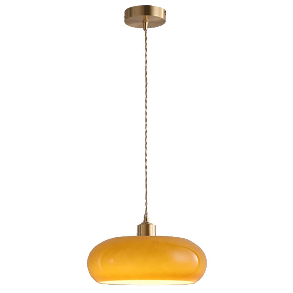 Suspension E27 table à manger et luminaire entrée verre blanc jade rétro