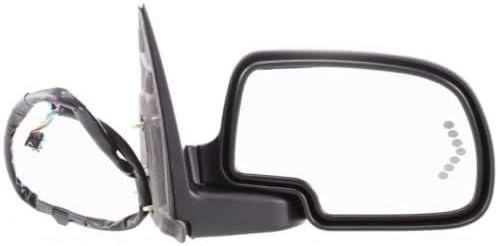 MAPM Premium Right/Passenger Side Non-Towing Mirror Power Operated Heated Power Folding Paint to Match For Cadillac/Chevrolet/GMC Trucks 2000-2007 - GM1321373