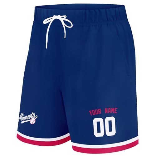 Image of ANTKING Swim Trunks Custom Name Number Beach Shorts for Men Youth Gifts