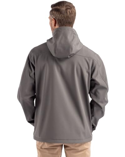 Clique Telemark Eco Stretch Softshell Full Zip Mens Hooded Jacket2