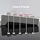 PBT Keycaps - Side Printed Keycap Set,136 Keys Shine Through Meow Meow Squad Custom Cat Keycap, Cherry Profile Keyboard Keycaps for Cherry Gateron MX Swithes ISO/ANSI Layout Mechanical Keyboards