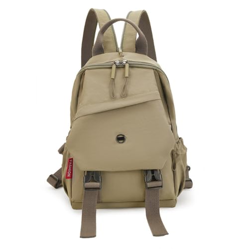 Sac à dos pratique grande capacité vert kaki noir beige pour extérieur