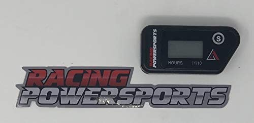 RacingPowerSports Digital Wireless Vibration Hour Meter ATV Boat Bike UTV