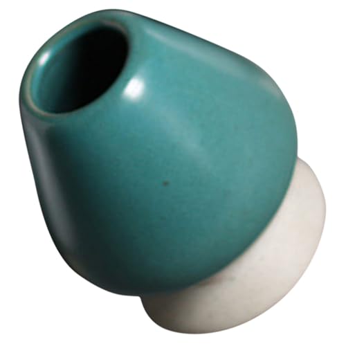Cabilock Japanese Matcha Whisk Holder Ceramic Tea Whisk Storage Container for Traditional Tea Ceremony Decorative Stand for Matcha Preparation and Serving