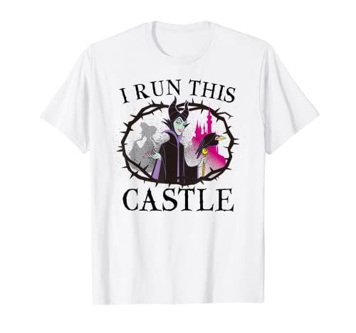 Disney Sleeping Beauty Maleficent Runs This Castle T-Shirt