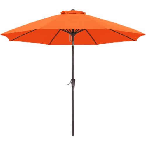 Image of ABCCANOPY 10FT Patio Umbrella Outdoor 8 Ribs Table Umbrella(Coral)