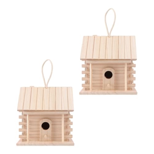 Nichoir à oiseaux suspendu pour protéger les petits oiseaux des intempéries