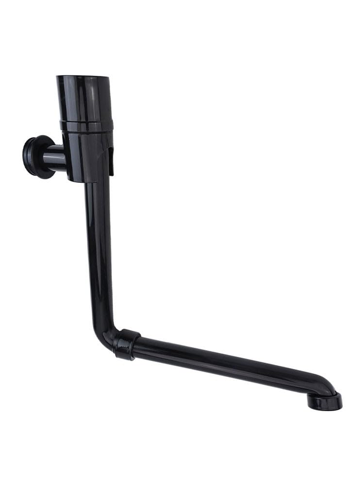 Whychstore Platzsparender Waschbeckenabfallsammler, 360° Drehbar Flaschenfalle mit Haarfilter für Badezimmer Waschtisch, 1-1/4 Zoll Verstellbarer Siphon
