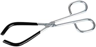 Beaker Tongs, 9 1/2 in Overall Length, Brite Steel, Fit Use Compatible 50 to 1500Ml,210415486