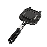 COLLBATH Antihaft Doppelseitige Grillpfanne aus Aluminiumlegierung Tortillas und Pancakes Maker...