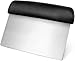 New Star Foodservice 36091 Plastic Handle Dough Scraper, 6 by 3-Inch, Black