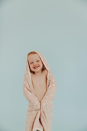 Image of Copper Pearl Hooded Bath Towels Premium Knit /Terry Cloth Baby Towels with Hood, Pockets, and Cool Designs - Great to Gift and Make Bath Time Fun - Baby Bath Towel, Sandy