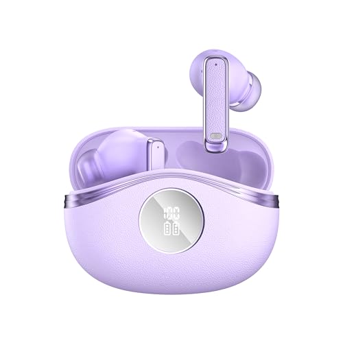 SRICH Bluetooth Wireless Earbuds Purple