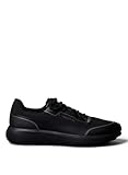 Calvin Klein City Runner Laceup Tech Mix Hm0Hm02045, Parte Superior Baja Hombre, Black (Black/Coal/Gunmetal), 43 EU
