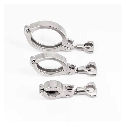 Collier Tri Clamp SUS 304 en acier inoxydable de 2 pouces pour fluides - 4