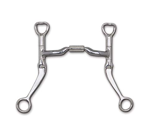 Myler Flat Shank with Sweet Iron Low Port Comfort Snaffle