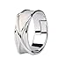 Anime Super Black GK Time 925 Sterling Silver Finger Ring Earring Fashion