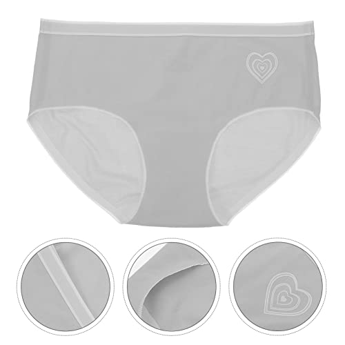 1 Unidade Roupa Interior Antibacteriana De Cintura Média Calcinha Higiênica Calças Femininas Para In