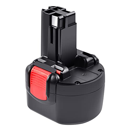 Tecmana 9,6V 4,8Ah Ni-MH Batteria per Bosch PSR 960 BAT048 BAT100 BAT119 PSR960 2607335461 2607335272 GSR 9.6VE-2 GSR 9.6-2