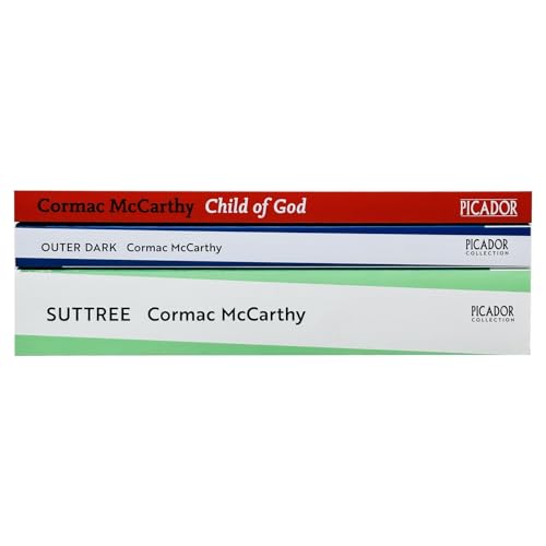 Cormac McCarthy Collection 3 Books Set (Suttree, Outer Dark, Child of God)