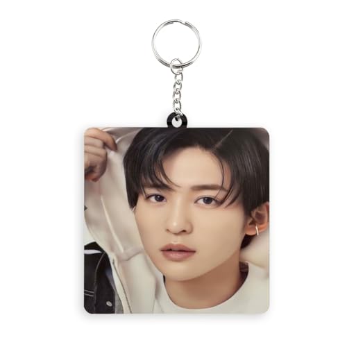 [HATAI] 目黒 蓮 キーホルダー 鍵 チェーン キーリング 飾り 荷物 ペンダント ハングキー お祝い プレゼント バッグ 吊り下げ ペンダント キーチェーン 誕生日 精巧 可愛い 贈り物 日常 携帯 自動車 飾り 萌えグッズ 男女兼用のサムネイル