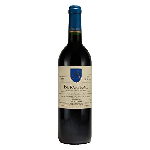Bergerac 1999 - Preisgekrönter französischer Rotwein, Besonderer Jahrgang, Trocken, 12,5% (1 x 750ml)