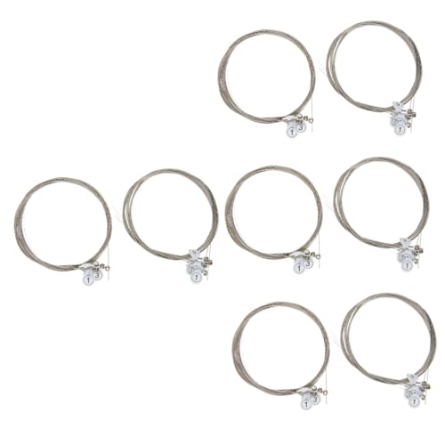 Abaodam 8 Sets Guitar Strings Electric Guitar Strings Standard Tension Extraordinary Tones Present
