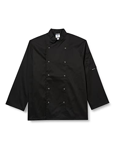 Portwest C833 Veste de Cuisine Suffolk pour Chef Noir, M
