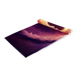 RATGDN Sports Cooling Towel 2 Pack–Space Galaxy Swirl Fast Drying Towels, for Yoga, Sport, Running, Gym, Workout, Camping, Fitness, Workout & More Activities