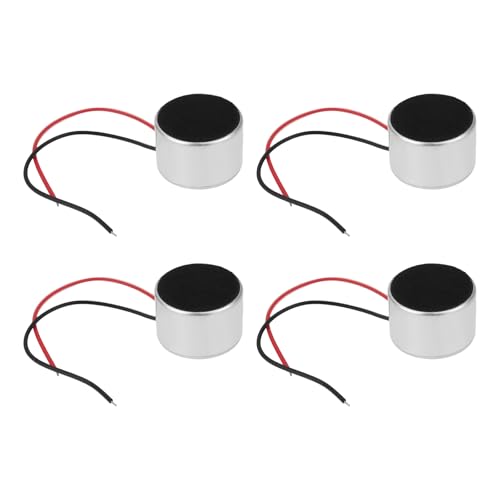 eMagTech Elektretmikrofon 2,2 KΩ 0,5 MA 9,7 X 6,5 Mm für Unterhaltungselektronik-Computer 4 Stück