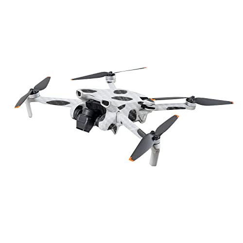 Image of MightySkins Carbon Fiber Skin Compatible with DJI Mini 3 - Hockey | Protective, Durable Textured Carbon Fiber Finish | Easy to Apply | Made in The USA