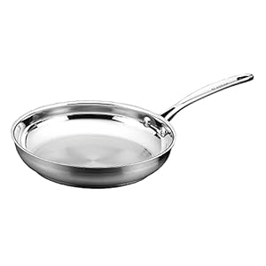 Scanpan Impact 11” Fry Pan – Made of Durable 18/10 Stainless Steel – Dishwasher & Oven Safe