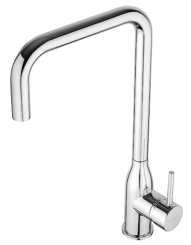 PAXI Single-Hole Single-Lever with Barrel 90°, Chrome - Image 3